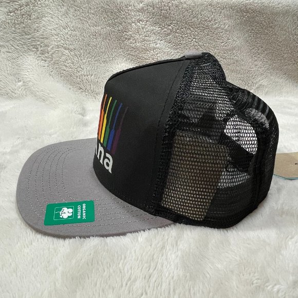 NWT prAna VISTA TRUCKER Men's Women's Hat Cap NEW Pride Mountain Unisex - Picture 4 of 7
